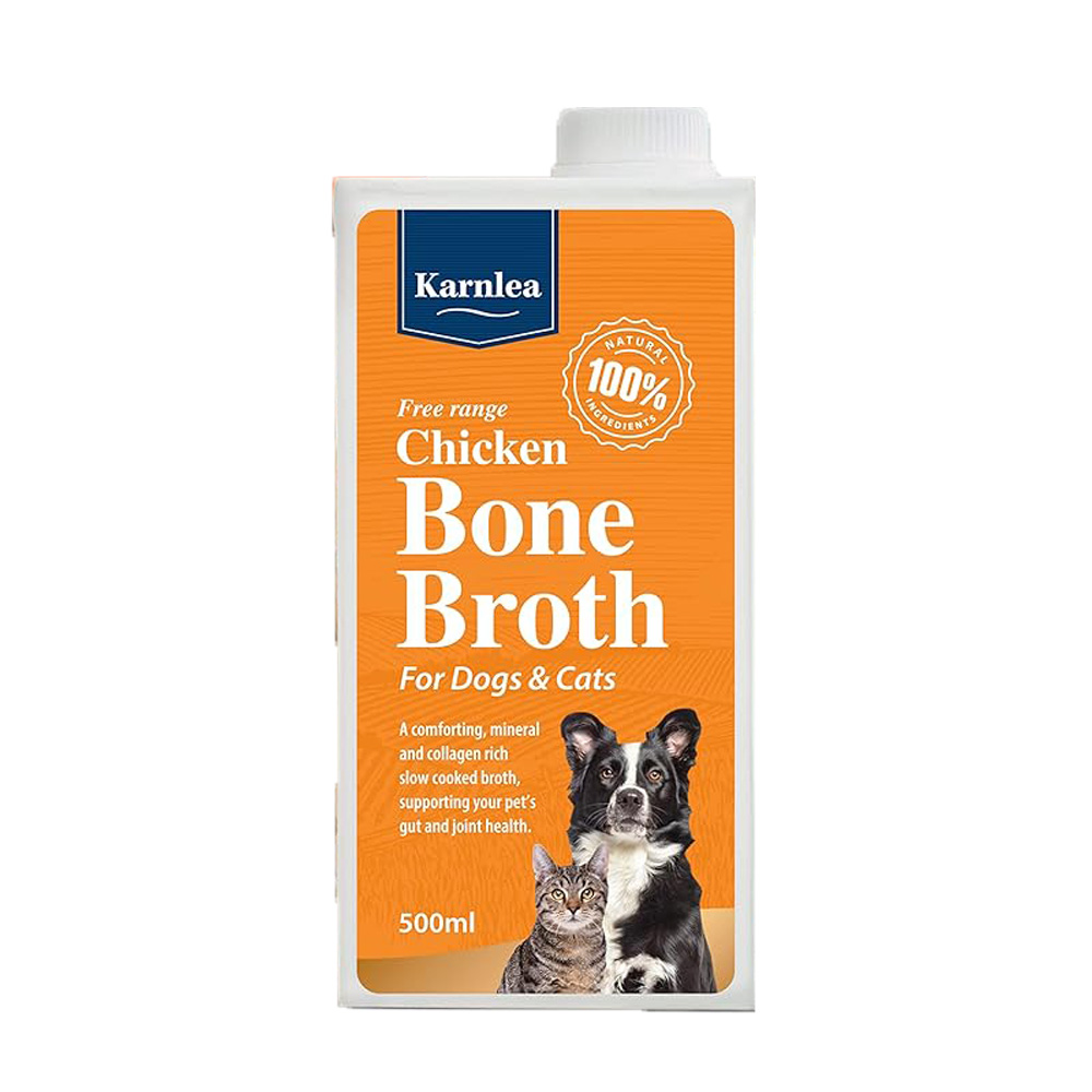 Karnlea Chicken Bone Broth for Dogs and Cats 500ml