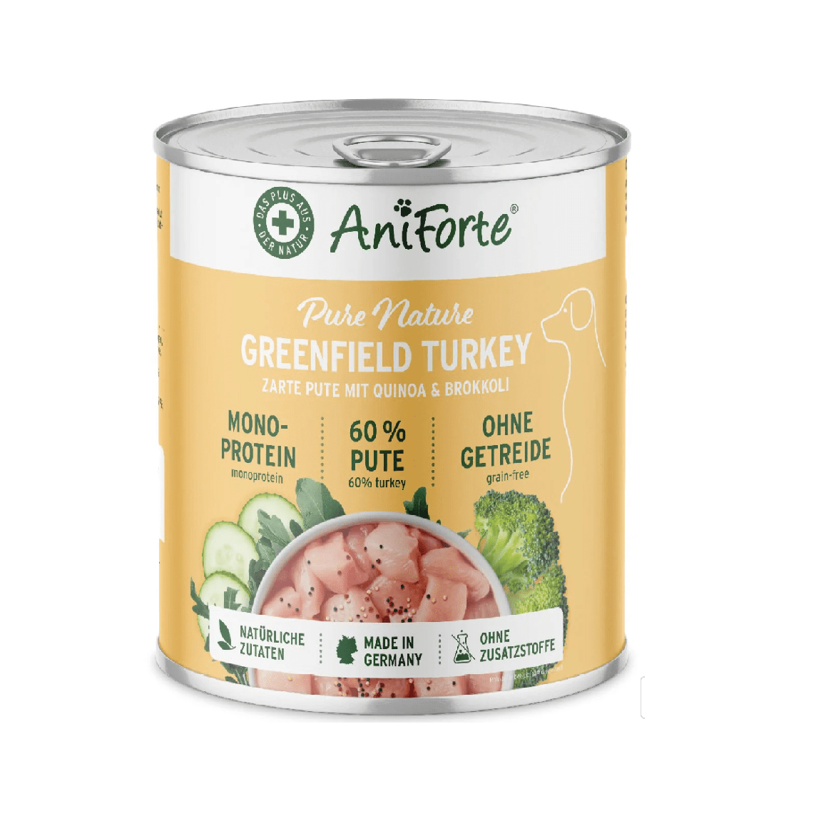 PureNature GreenField Turkey 400G for Dogs — Natural Wet Food