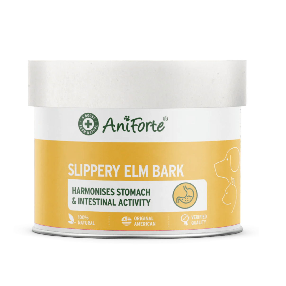 Slippery Elm Bark Powder for Dogs and Cats — Gentle Digestive Support