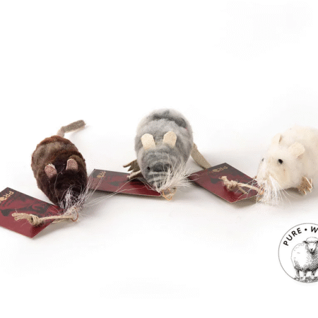 Profelina - Cat Toy Nibbles the HANDCRAFTED WoolMouse Refill