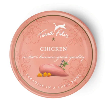 Terra Felis Adult Cat Chicken 80g – DELICATE Mousse for True Carnivores
