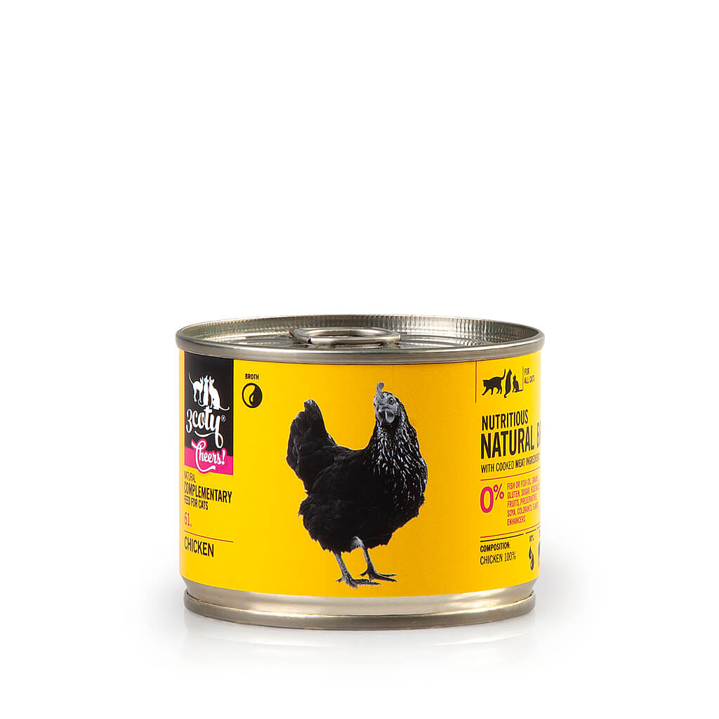 61. CHICKEN Cheers! Cicken-based broth for Cats 75g/160g