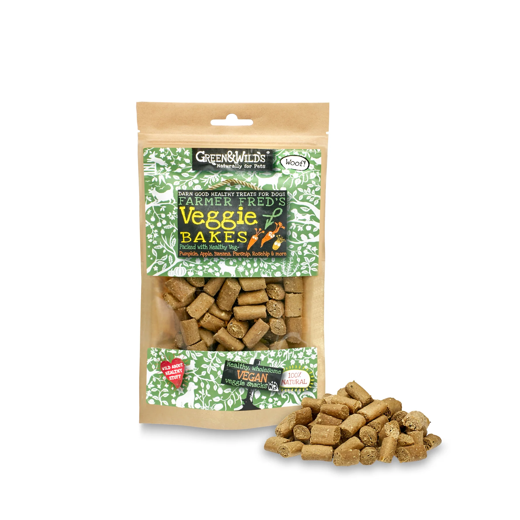 Farmer Fred’s Veggie Bakes Dog Treats 130G