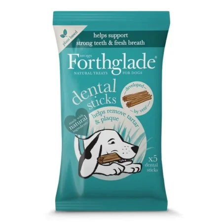 Forthglade Natural Dental Sticks – 5 Pack for Dogs