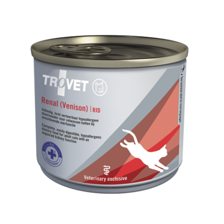 TROVET Renal Diet (RID) Cat – Venison Cans 200g