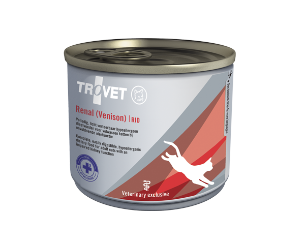 TROVET Renal Diet (RID) Cat – Venison Cans 200g