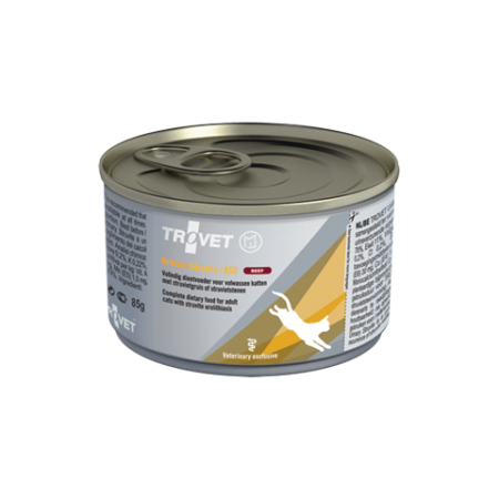 TROVET Urinary Struvite Diet (ASD) Cat – 100 g Beef