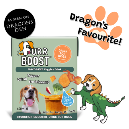 Plant-Based Dog & Cat Drink + Food Topper | Natural Hydration & Functional Nutrition 400ml