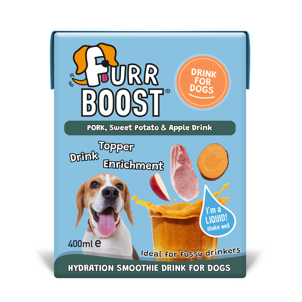 Pork Dog & Cat Drink + Food Topper | Natural Hydration & Functional Nutrition 400ml