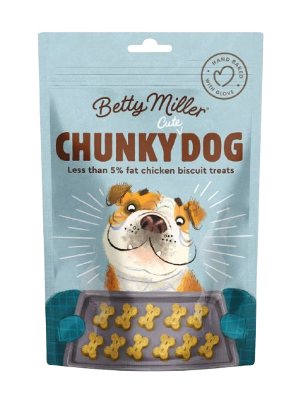 Betty Miller's Chunky – Soft-Baked Dog Treats 100g
