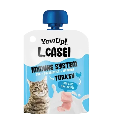 YowUp! Immune Support with L.Casei & Turkey Yoghurt for Cats 85G