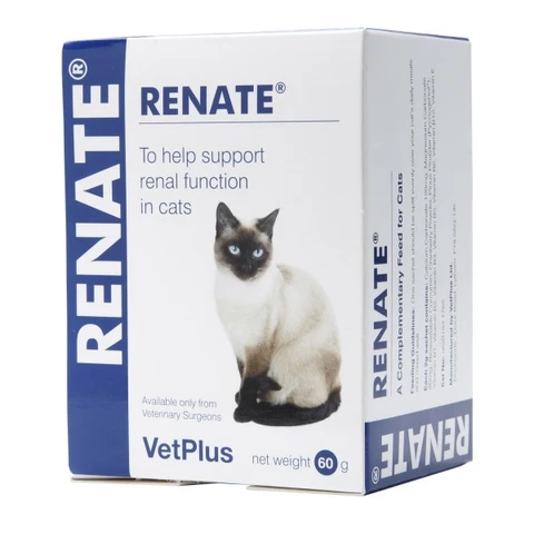 Renate Renal Supplement for Cats - Pack Size : 30 x 2g Sachets