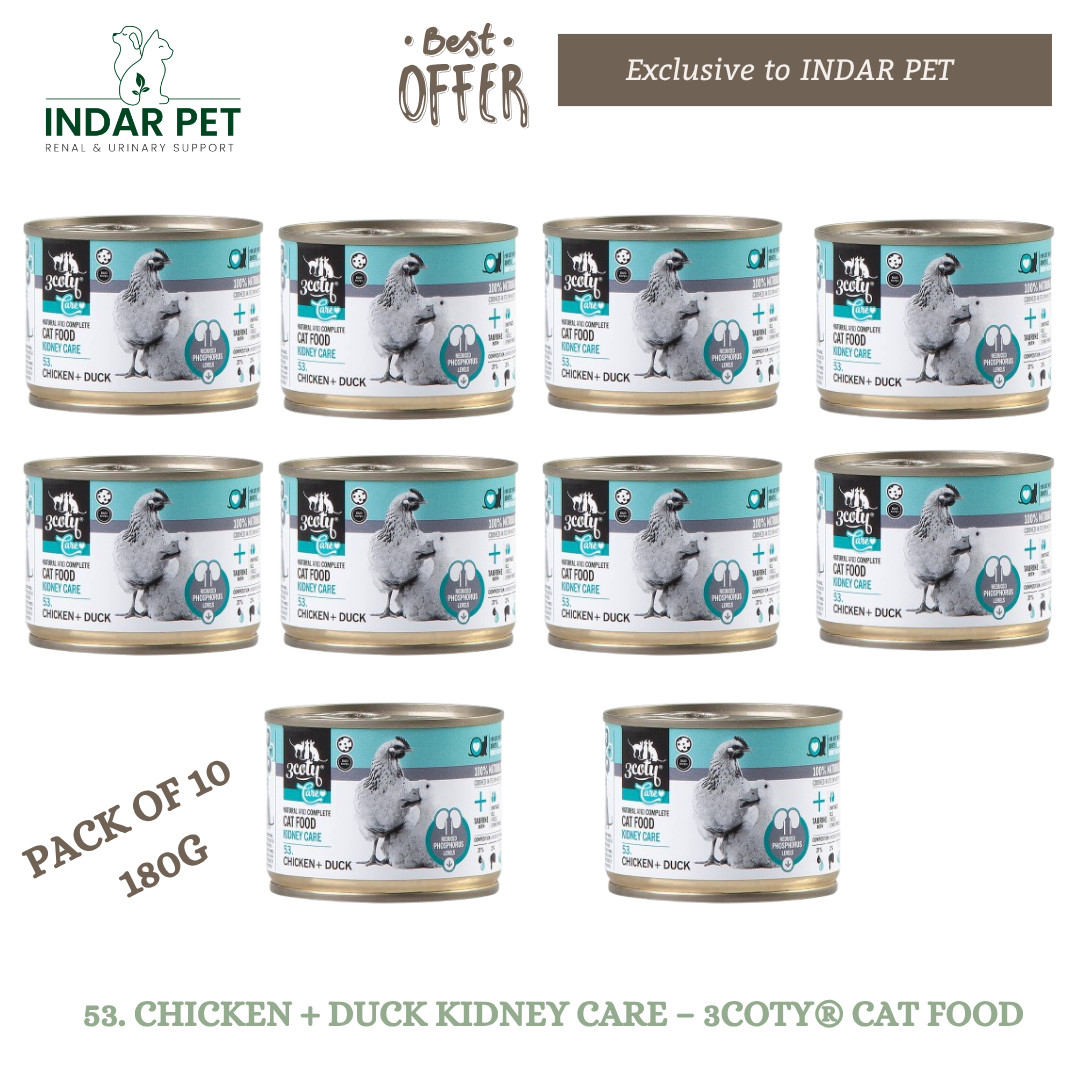3COTY® Kidney Care – Chicken + Duck | 10 x 180g