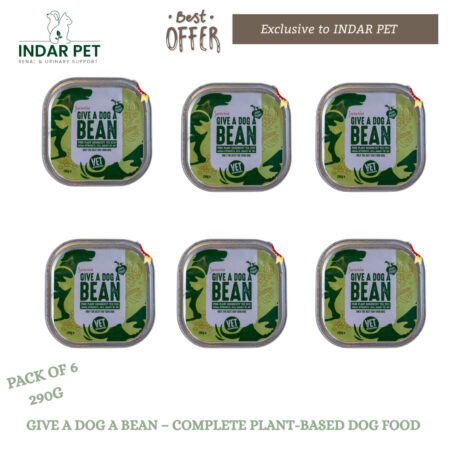 Give A Dog A Bean – Complete Plant-Based Dog Food 290g X 6